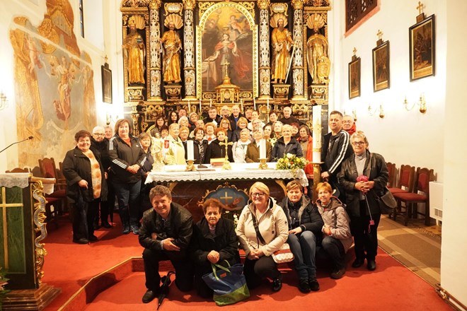 ​Hodočašće djelatnika i volontera Caritasa Varaždinske biskupije u Hrvatsko Zagorje